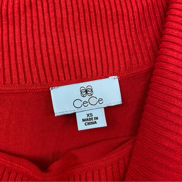 CeCe Off The Shoulder Bell Sleeve Top - Picture 3 of 5